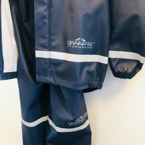 Granyte Stormgear Youth Rain Gear Set, Size M, Never Worn